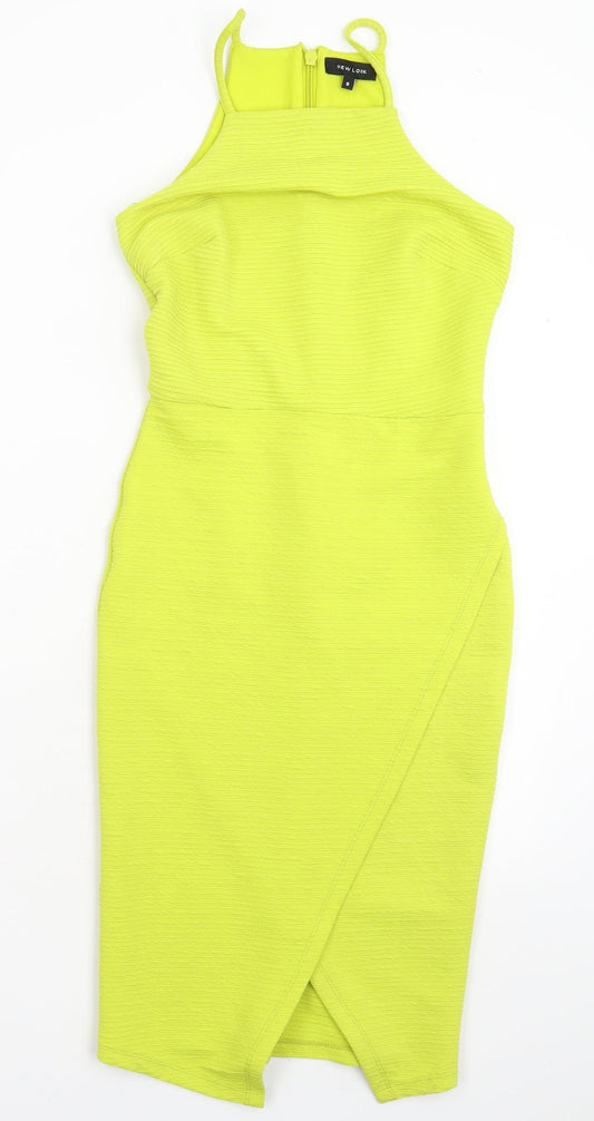 New Look Womens Green   Bodycon  Size 8