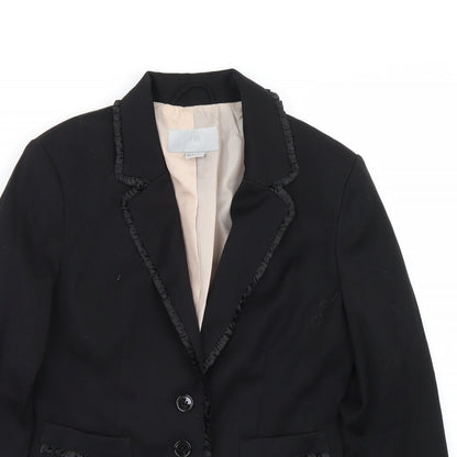 H&M Womens Black   Jacket Suit Jacket Size 10
