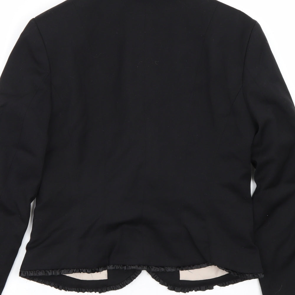 H&M Womens Black   Jacket Suit Jacket Size 10