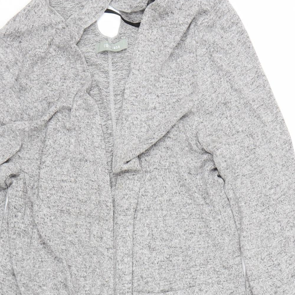 Womens UK Size L COIN 1804 Grey Cardigan Jumper