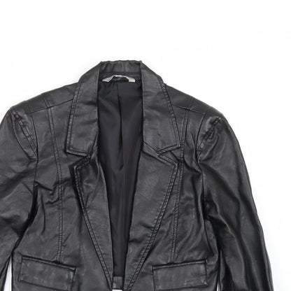 Red Herring Womens Black   Jacket  Size 10