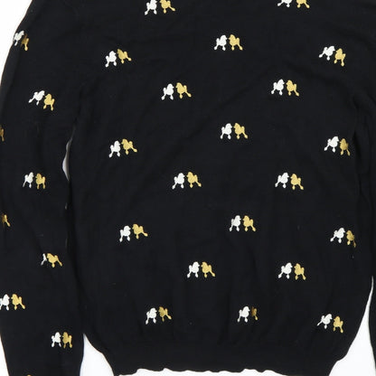 Womens UK Size 14 Evie Black Pullover Jumper