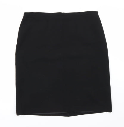 George Womens Black   Straight & Pencil Skirt Size 38