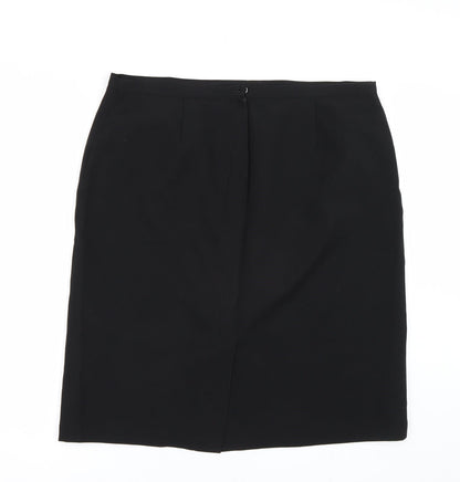 George Womens Black   Straight & Pencil Skirt Size 38