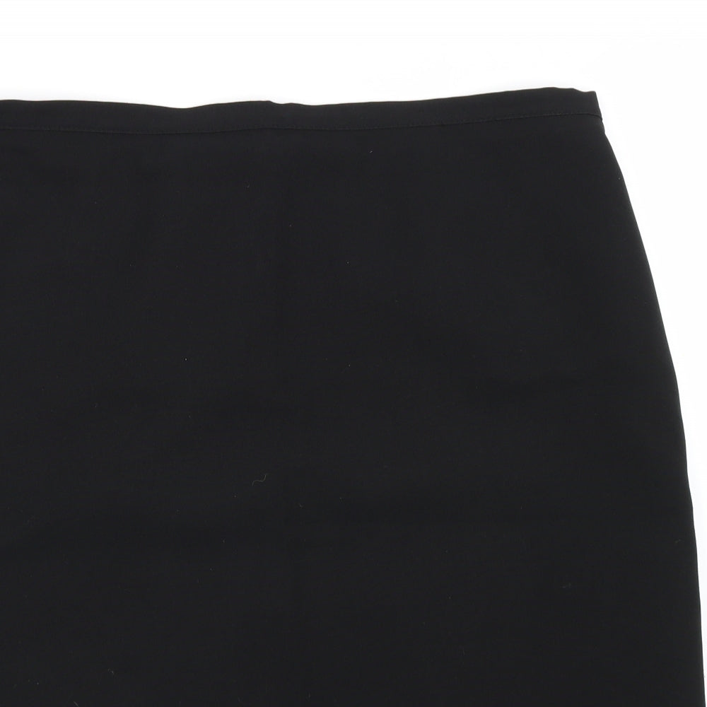 George Womens Black   Straight & Pencil Skirt Size 38