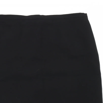 George Womens Black   Straight & Pencil Skirt Size 38