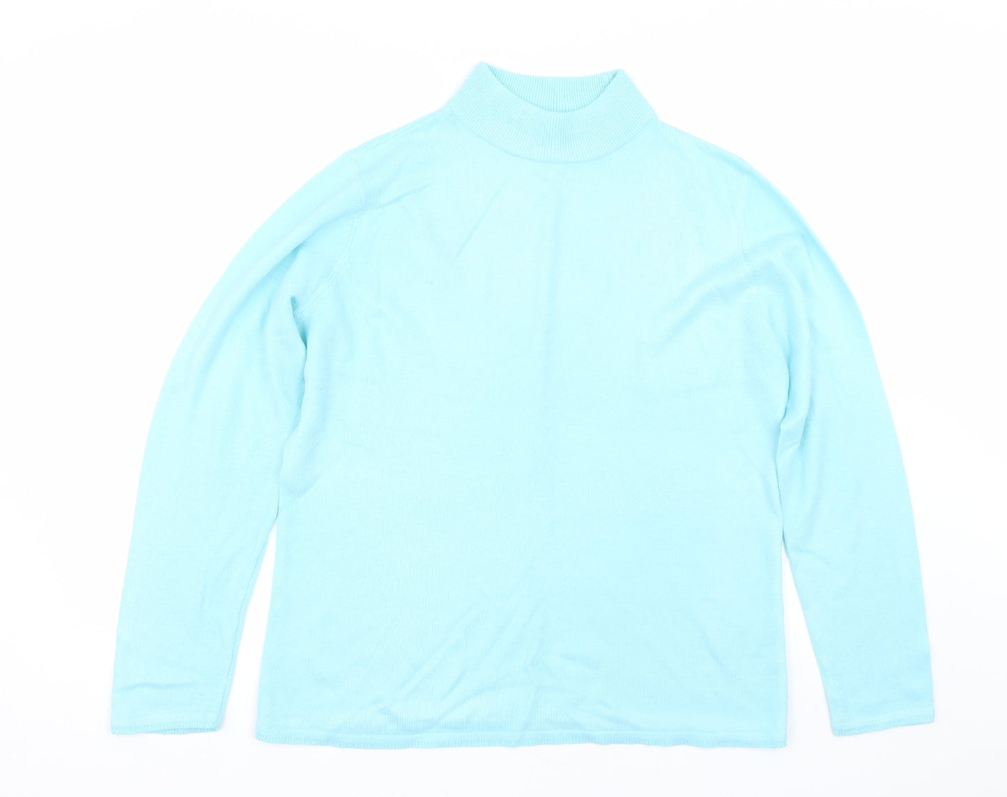 Womens UK Size M BM Blue Pullover Jumper