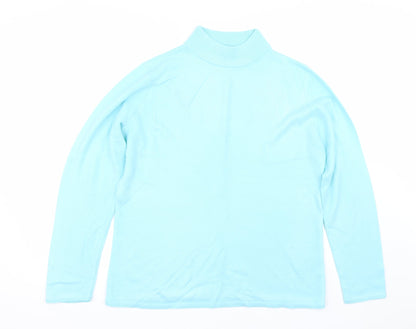 Womens UK Size M BM Blue Pullover Jumper