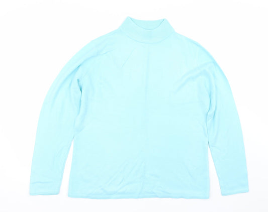 Womens UK Size M BM Blue Pullover Jumper