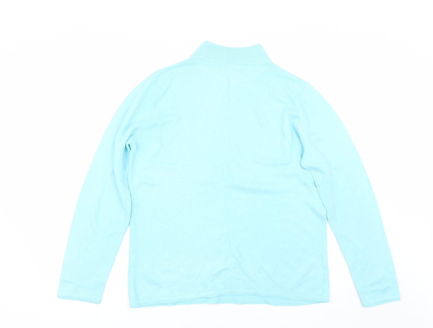 Womens UK Size M BM Blue Pullover Jumper