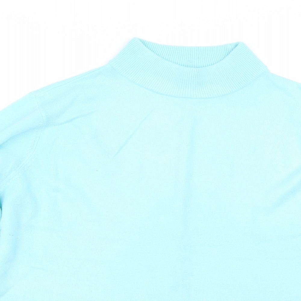 Womens UK Size M BM Blue Pullover Jumper