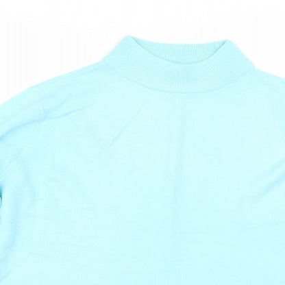 Womens UK Size M BM Blue Pullover Jumper