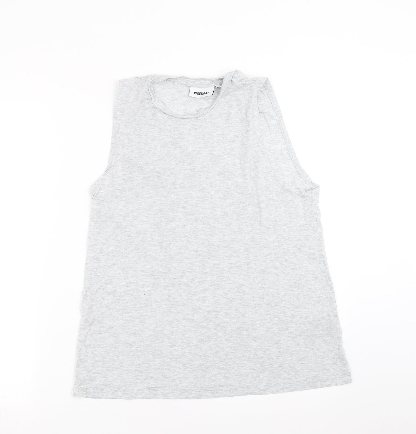 Weekday Womens Grey   Basic Tank Size L