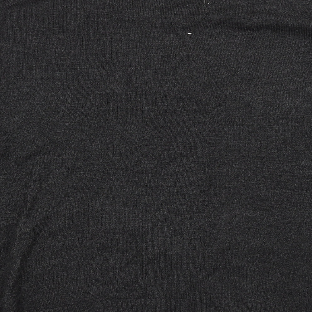 NEXT Mens Grey  Knit Pullover Jumper Size M
