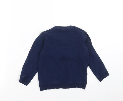 HOP Boys Blue   Pullover Sweatshirt Size 4-5 Years  - future wow