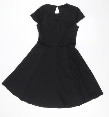 Love Label Womens Black   Fit & Flare  Size 10