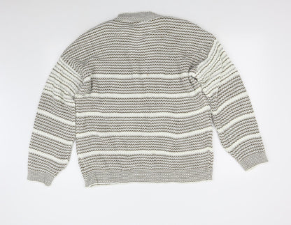 Womens UK Size L In the Style Brown Pullover Jumper