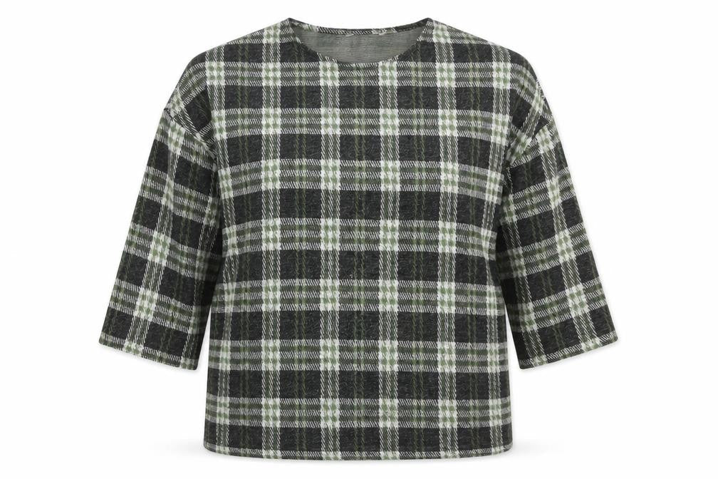 Womens UK Size L Preworn Green Pullover Jumper