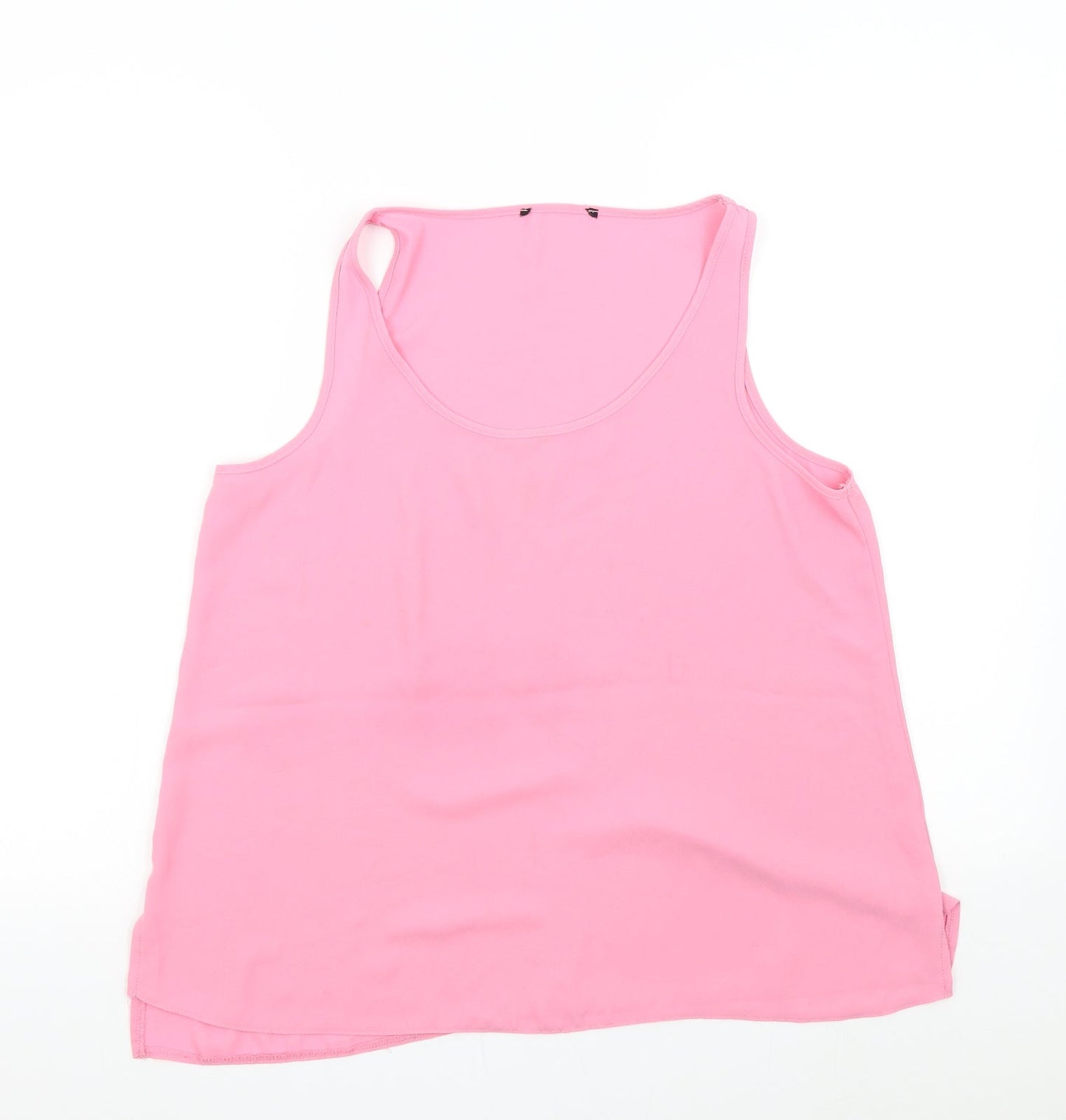 Womens UK Size M Preworn Pink Camisole Tank