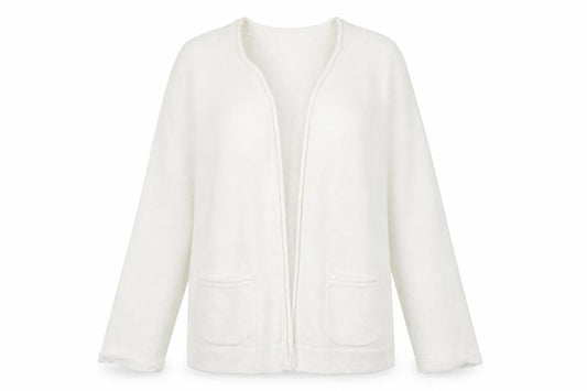 Dash Womens White   Cardigan Jumper Size L