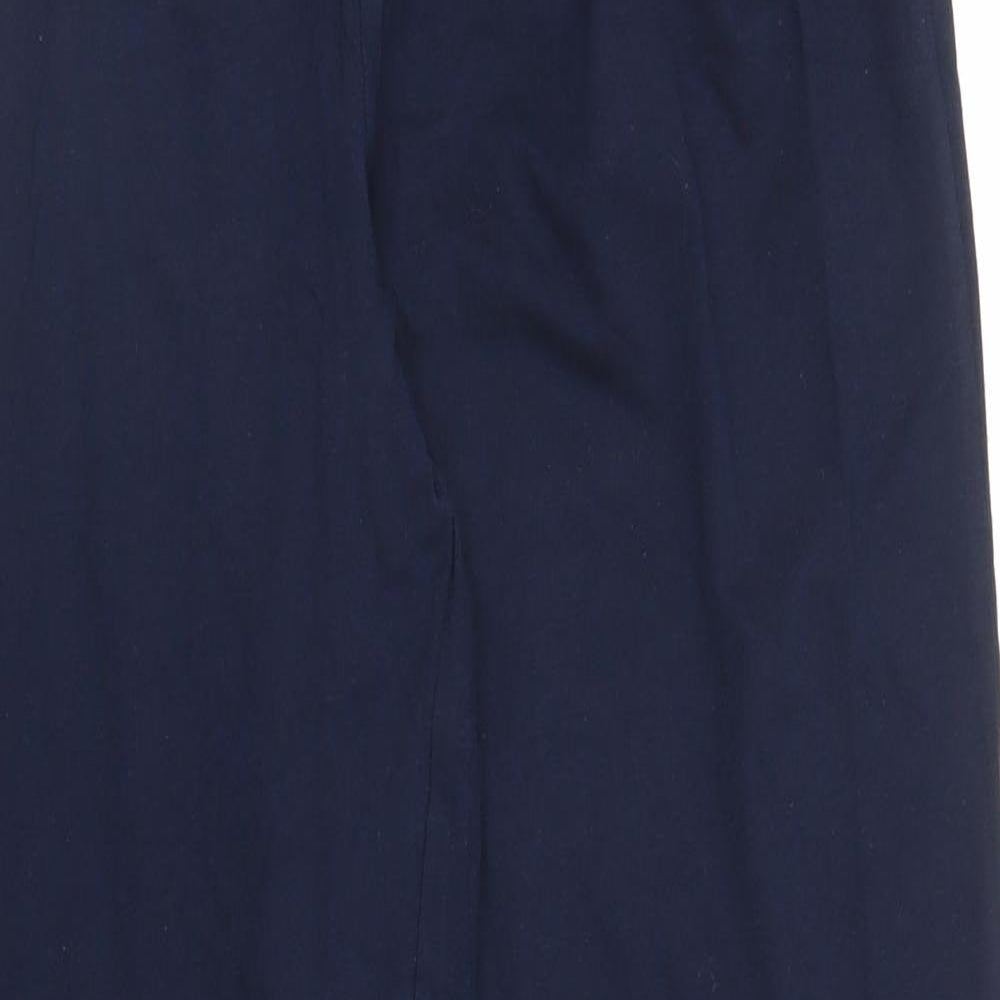 Womens UK Size M M&S Regular Fit Sweatpants Blue Trousers