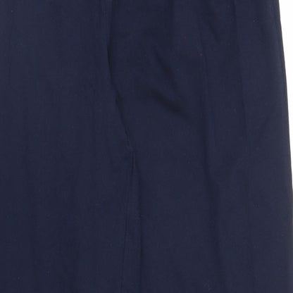 Womens UK Size M M&S Regular Fit Sweatpants Blue Trousers