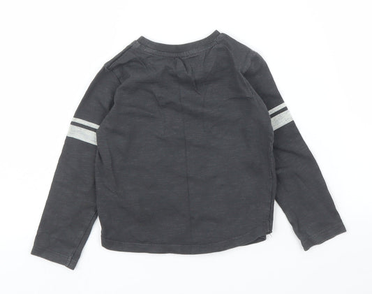 F&F Boys Grey   Basic T-Shirt Size 12 Months