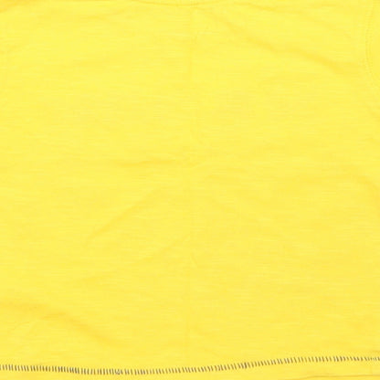Primark Boys Yellow   Basic T-Shirt Size 12 Months