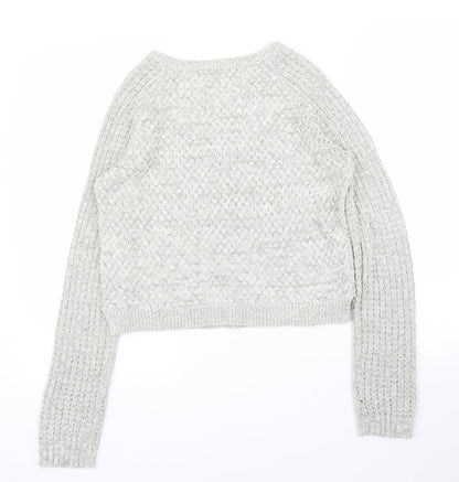 Womens UK Size 12 Select Grey Pullover Jumper