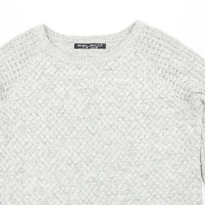 Womens UK Size 12 Select Grey Pullover Jumper