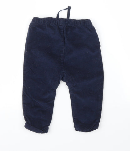 TU Boys Blue  Corduroy Capri Jeans Size 9 Months