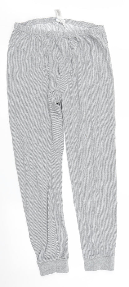 Livergy Womens Green Striped  Sweatpants Trousers Size XL L27 in