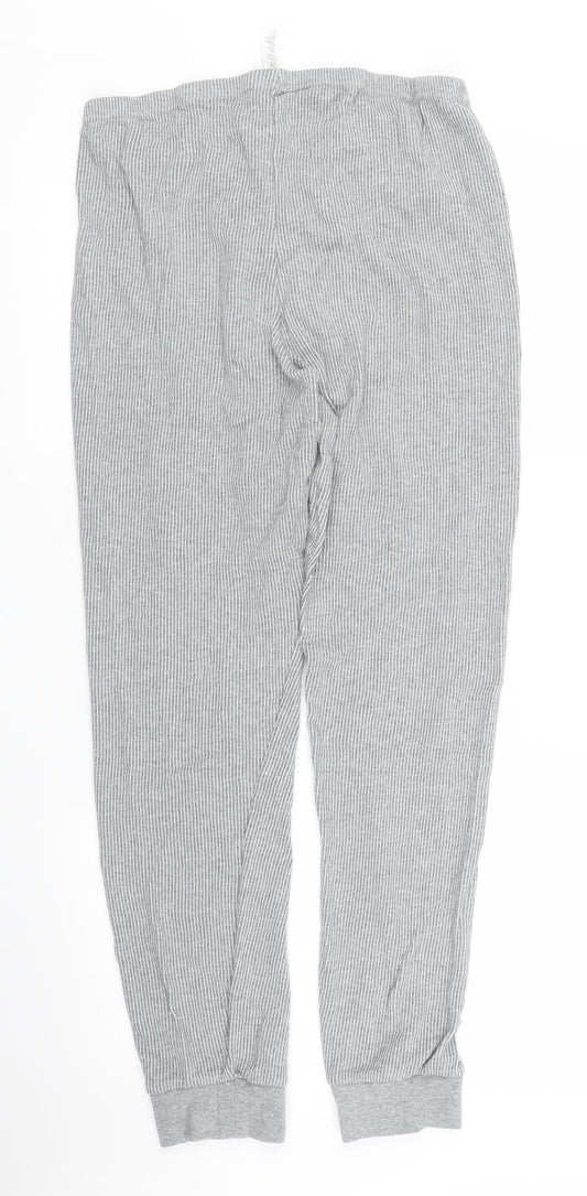 Livergy Womens Green Striped  Sweatpants Trousers Size XL L27 in