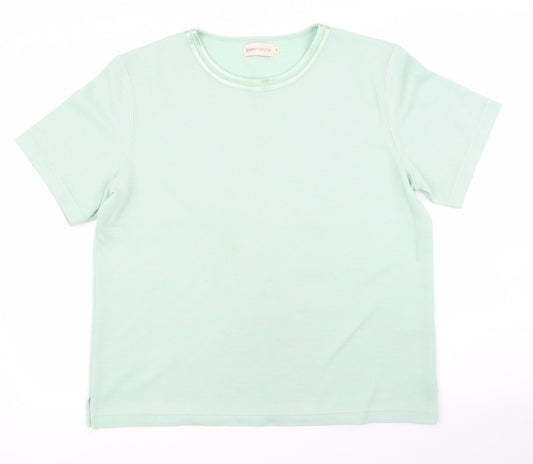 Bonmarché Womens Green   Basic T-Shirt Size S