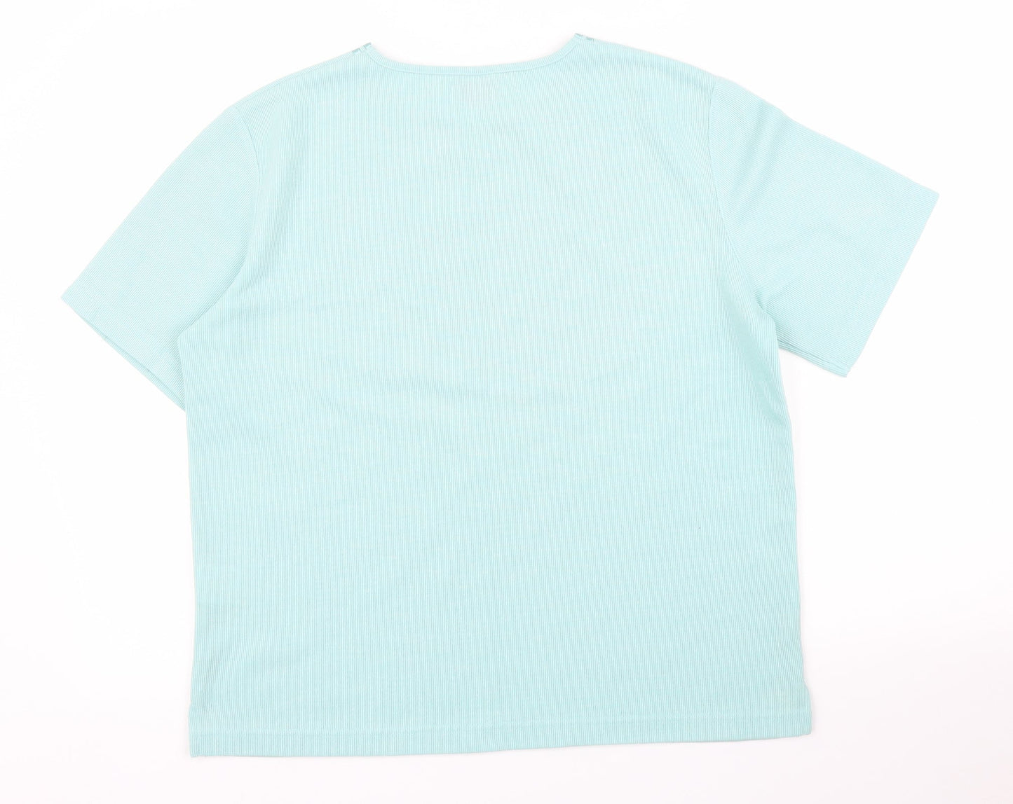 Bonmarché Womens Green   Basic T-Shirt Size S