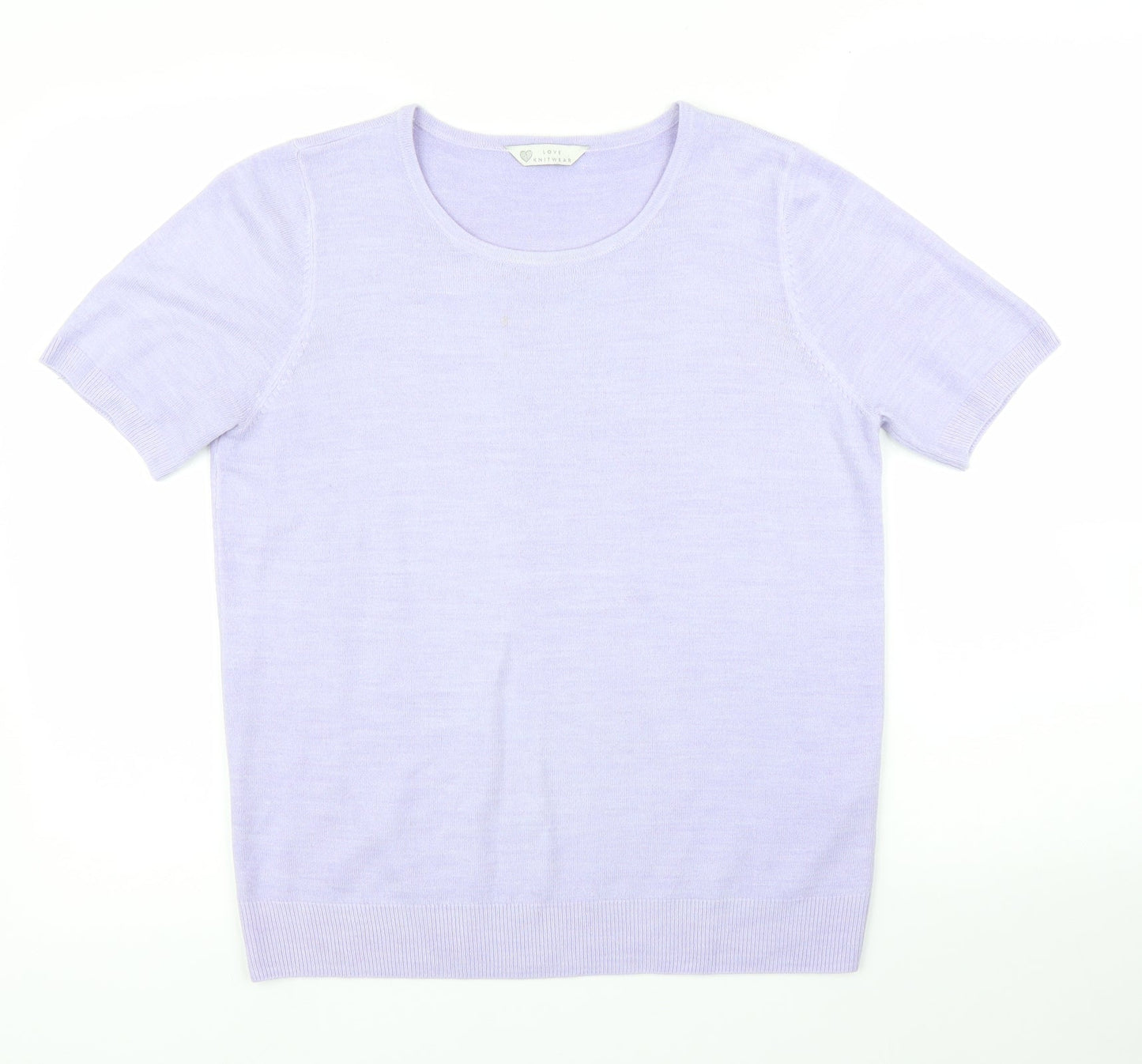 Womens UK Size 12 BHS Purple Pullover Jumper