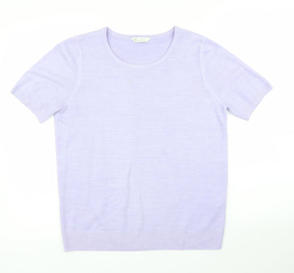 Womens UK Size 12 BHS Purple Pullover Jumper