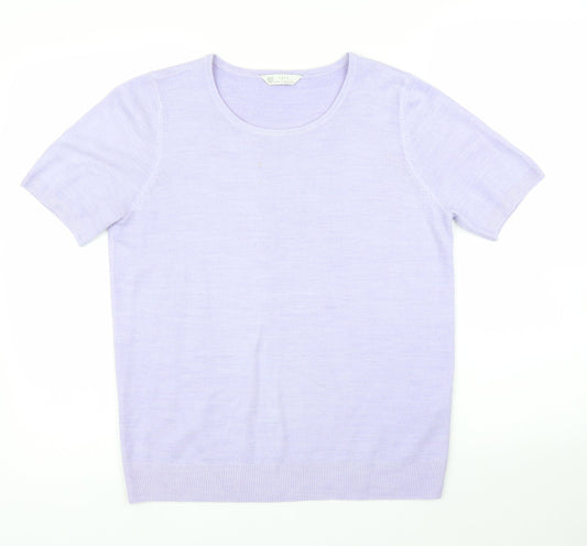 Womens UK Size 12 BHS Purple Pullover Jumper