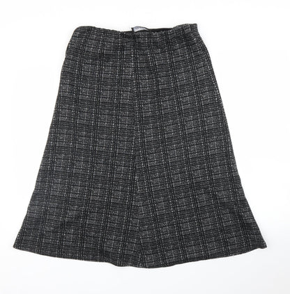 Classics Womens Grey   A-Line Skirt Size M