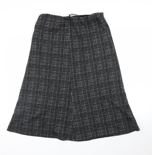 Classics Womens Grey   A-Line Skirt Size M
