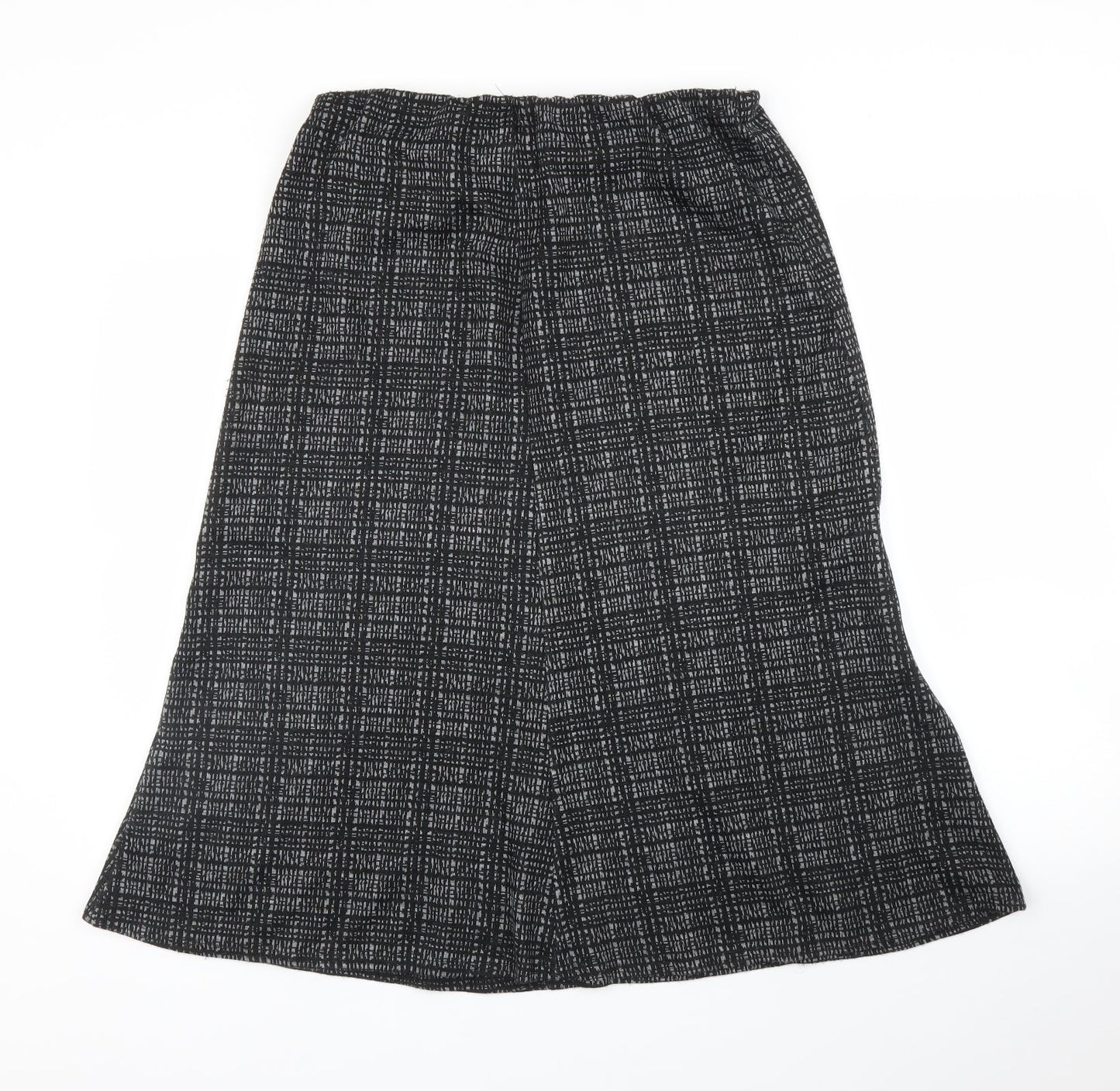 Classics Womens Grey   A-Line Skirt Size M