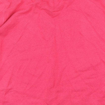 Womens UK Size L BM Pink Pullover Jumper