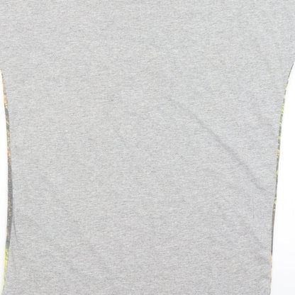 Love To Lounge Womens Grey Solid  Top Nightshirt Size S  - Find Your Own Way
