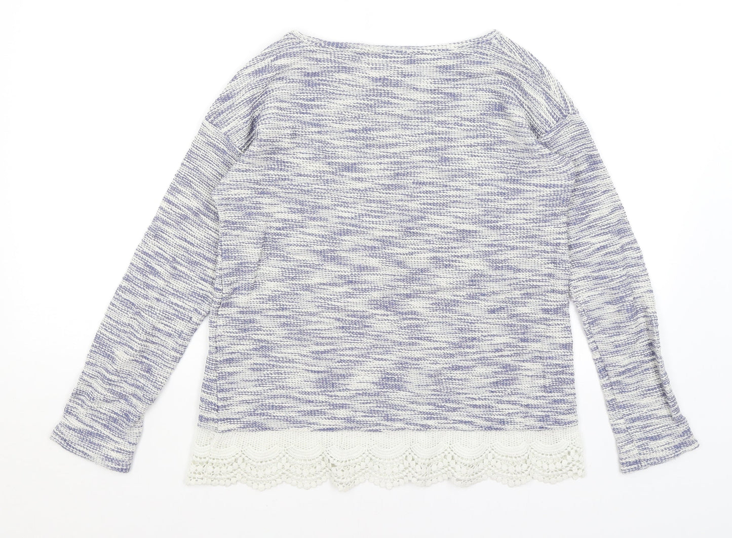 Womens UK Size 12 NEXT Blue Pullover Jumper