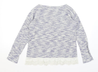 Womens UK Size 12 NEXT Blue Pullover Jumper