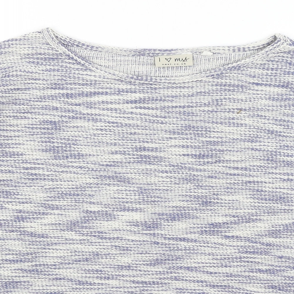 Womens UK Size 12 NEXT Blue Pullover Jumper