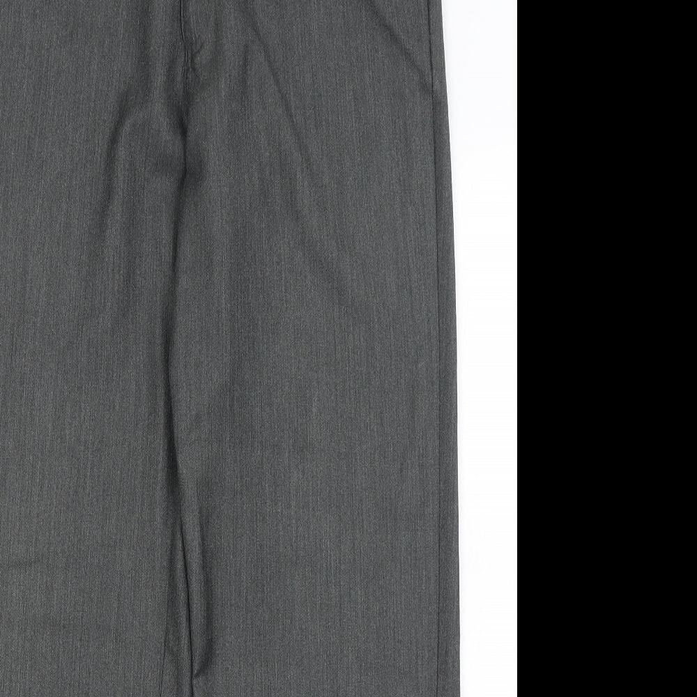 Taylor & Wright Mens Grey   Dress Pants Trousers Size 34 in L31 in
