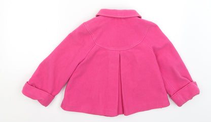 Sweet Millie Girls Pink   Overcoat Coat Size 7 Years