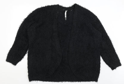 Kensie Womens Black   Cardigan Jumper Size XL