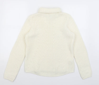 Womens UK Size S BPC Ivory Pullover Jumper